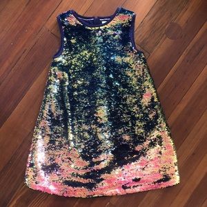 Mini Boden Super Sequin Party Dress size 4-5